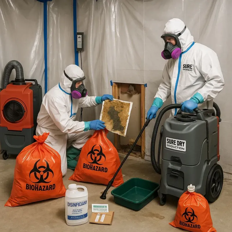 Contaminated Water Handling Protocols process in Matthews, NC