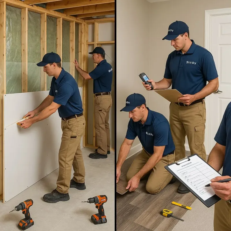 Repairs and Reconstruction process in Matthews, NC