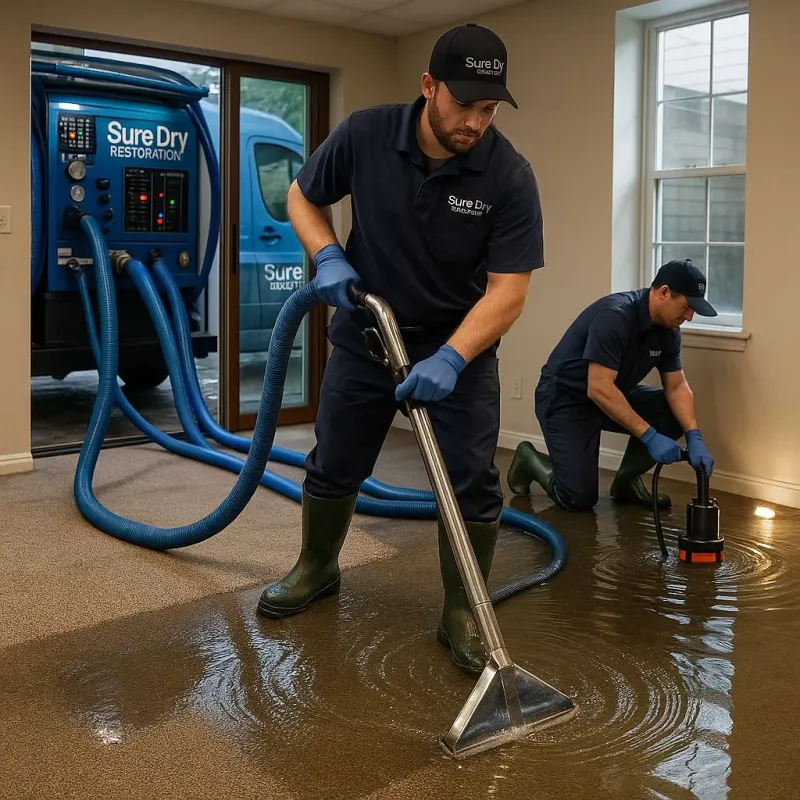 Water Extraction and Removal process in Matthews, NC